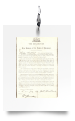 Robert Bretland Freeman of Liverpool Certificate